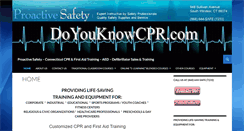 Desktop Screenshot of doyouknowcpr.com